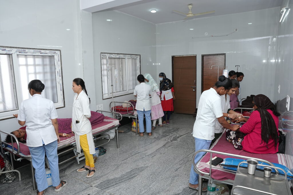 Quality Healthcare Services in Gangavathi Quality healthcare services in Gangavathi with doctor consulting a patient