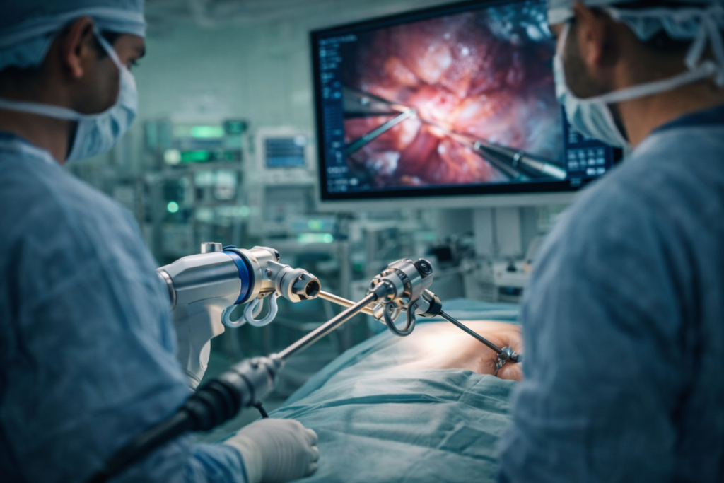 Best Advanced Surgical Treatments in Gangavathi minimally invasive surgery equipment